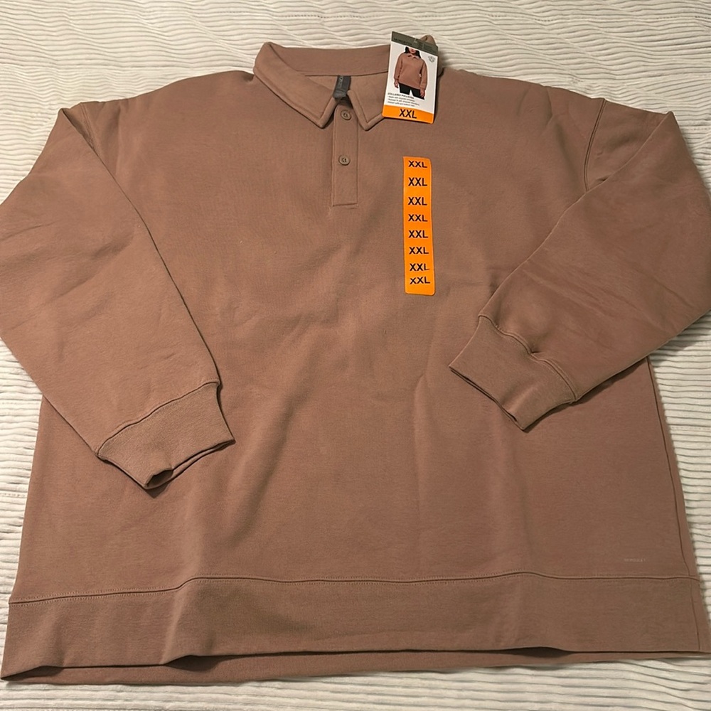 MONDETTA Collared Pullover XXL. NWT
